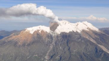 Nuevo boletín de actividad sísmica en el volcán Nevado del Huila 