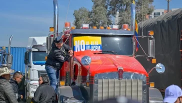 Paro camionero: Permanente evaluación a efectos de las protestas en Cundinamarca