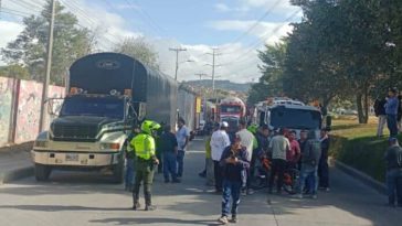 Paro camionero en Colombia en septiembre de 2024