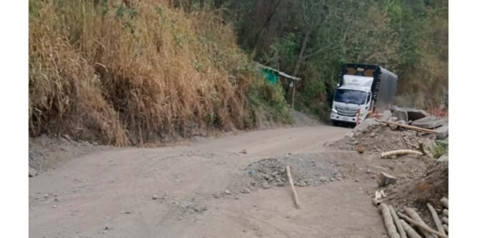 Paso a un solo carril entre El Empate y San José de Albán por obras de estabilización vial