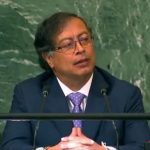 Gustavo Petro, presidente de Colombia, en la Asamblea General de la ONU.