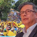 Presidente Gustavo Petro y marchas