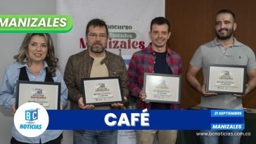 Premiación del 4° Concurso Cafés Tostados destaca la excelencia cafetera de Manizales