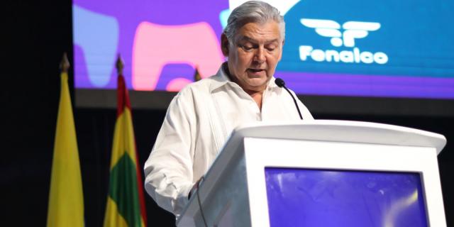 Jaime Alberto Cabal, presidente de Fenalco inauguró el Congreso de Comerciantes con críticas al Gobierno de Petro