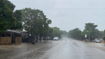 Las lluvias en La Guajira ahora están cayendo con rayos.