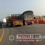 Transportadores de Casanare se suman al paro nacional por incremento en el precio del combustible