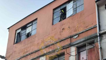 Un incendio estructural se registró en la carrera 20 de Manizales