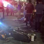 Un motociclista se estrelló contra un árbol en el Triángulo