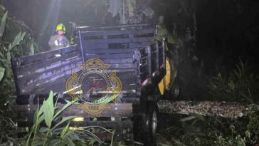 Un muerto y dos lesionados deja accidente de una camioneta en el Bajo Tablazo