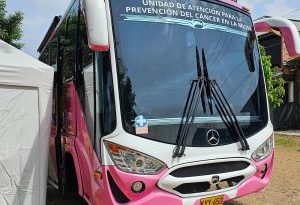 Unidad Móvil Rosa de toma de mamografías para la prevención del cáncer de mama de Capresoca llega esta semana a Villanueva