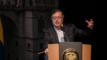 Presidente de Colombia Gustavo Petro