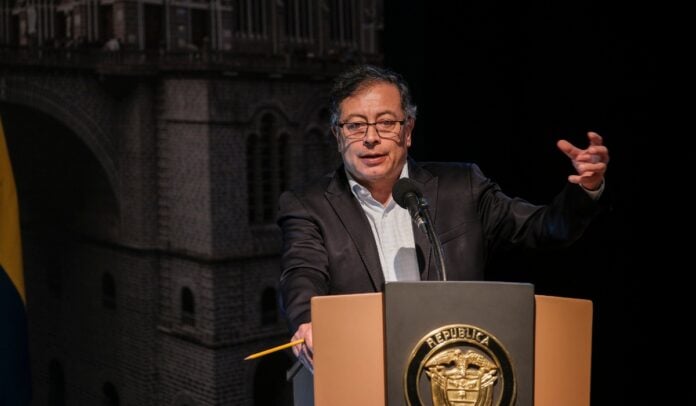 Presidente de Colombia Gustavo Petro