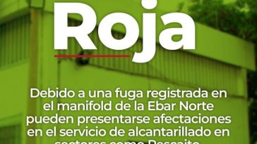 Alerta roja por emergencia en EBAR Norte, Essmar advierte de posibles afectaciones en Pescaíto, Bellavista, Los Cocos y El Centro