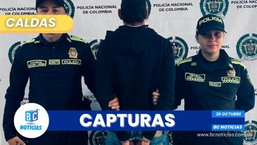 Capturaron en varios municipios de Caldas a cuatro hombres por diferentes delitos