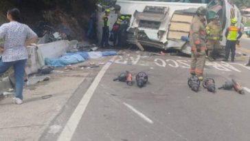 Cinco fallecidos y 23 heridos en accidente de tránsito en la vía Mosquera-La Mesa