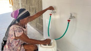 El agua sigue llegando a varias comunidades de La Guajira, gracias a Ecopetrol.