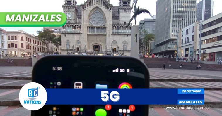 «En Manizales ya está funcionando la red 5G» CLARO