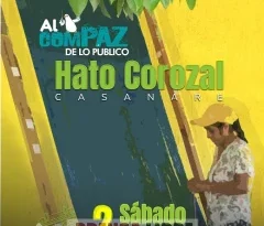 Festival “Al ComPAZ de lo Público” el 2 de noviembre en Hato Corozal