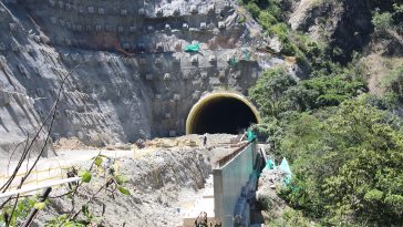 Túnel del toyo sector 1 tramo 2