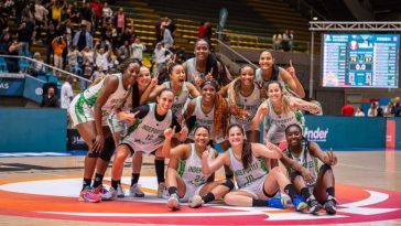 Por segundo año consecutivo, Indeportes Antioquia es el representante colombiano en La Liga de las Américas de baloncesto femenino. Cortesía foto: fiba.basketball