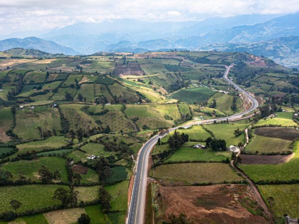 segunda calzada entre Catambuco y Pasto.