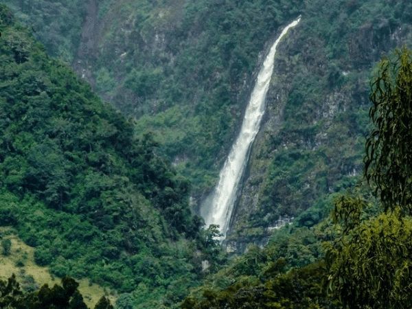 La cascada Rakachenda, una de las más altas de Nariño