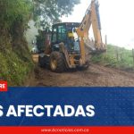 Las vías del Oriente de Caldas, las más afectadas por las lluvias