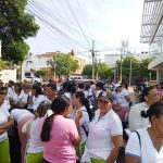 Madres Comunitarias también protestaron en Valledupar