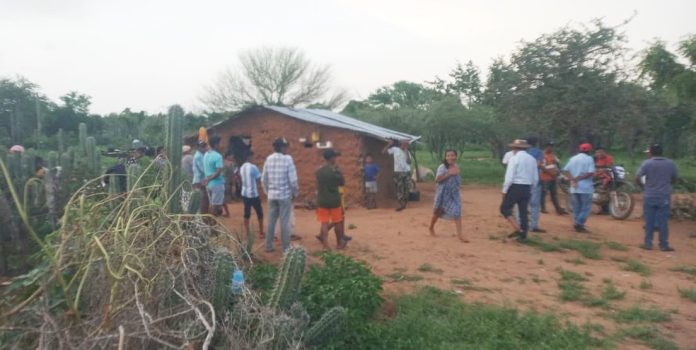 En esta ranchería se produjo la muerte de la menor que apenas comenzaba a vivir.