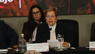 Ministra de Trabajo, Gloria Inés Ramírez