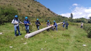 Nuevo proyecto de electrificación rural en Saladoblanco 