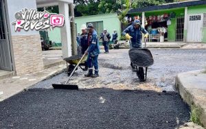 Playa Rica recibió mejoramiento a su vía principal de acceso