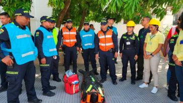 Policía de Córdoba se unió al Simulacro Nacional de Respuesta a Emergencias