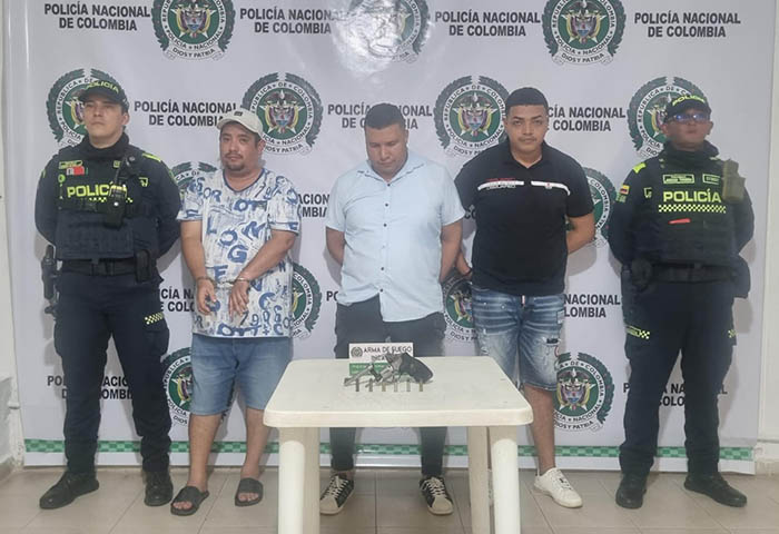 Policía frustra fleteo en banco de Valledupar