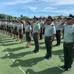 Los uniformados recibieron ascensos a nuevos rangos como Comisario, Intendente jefe, intendentes y Subintendente.