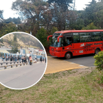 Protestan por incremento de tarifa del transporte público en Pasto