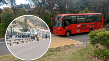 Protestan por incremento de tarifa del transporte público en Pasto