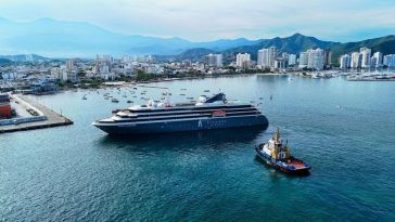 Puerto de Santa Marta recibió ael crucero World Explorer