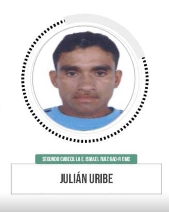 Segundo al mando del Frente Ismael Ruiz, alias Julián Uribe, muere en desarrollo de operaciones desarrolladas por las autoridades.