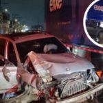 Accidente en la vía Funza-Siberia deja daños y fuga de implicados