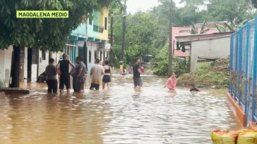 Afectaciones por lluvias en el Magdalena Medio