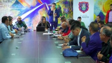 Reunión del director de la UNGRD con alcaldes de Pasto, Nariño y La Florida