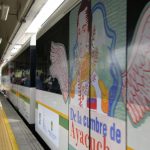 Así es el tren del Metro que le rinde homenaje a José María Córdova