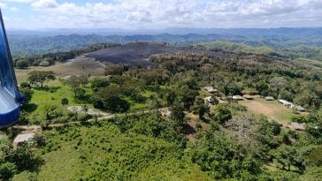 Así quedó la zona del volcán que hizo erupción en Urabá