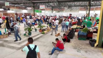 Avalan funcionamiento de nueva plaza de mercado en Gigante 