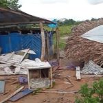 Bus de transporte público chocó contra albergue de damnificados de ‘Caregato’