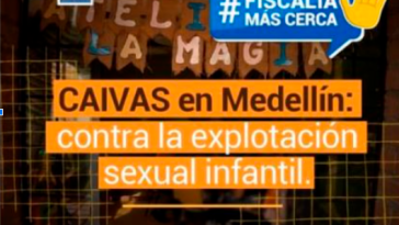 CAIVAS en Medellín: contra la explotación sexual infantil.