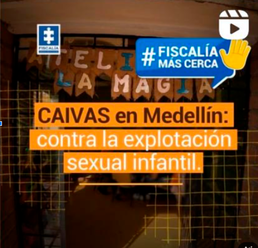 CAIVAS en Medellín: contra la explotación sexual infantil.