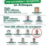 Capturado en Montería uno de los más buscados por extorsión y secuestro en Antioquia