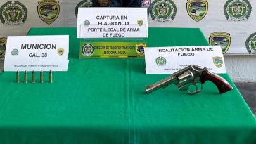 Capturado un hombre portando un arma de fuego en Rivera, Huila